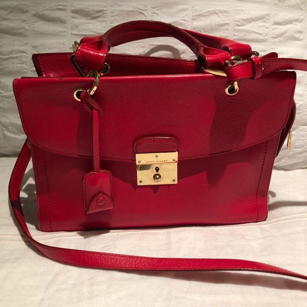 Marc Jacobs red bag